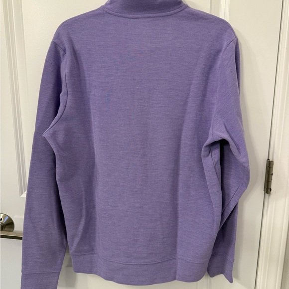 Vineyard Vines Purple Quarter-Zip Pullover - Picture 3 of 4